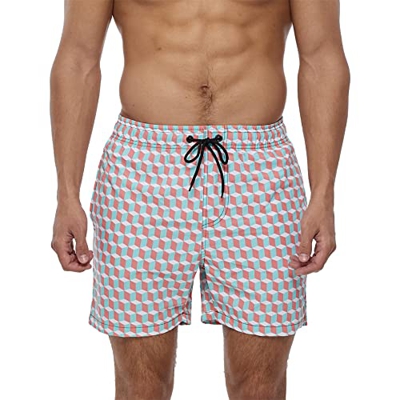 Bañador para Hombre Pantalones de Baño Hombre Bañadores Largo Banador Natacion Casual Bañador Hombre Boxer Surf Swim Trunks Short