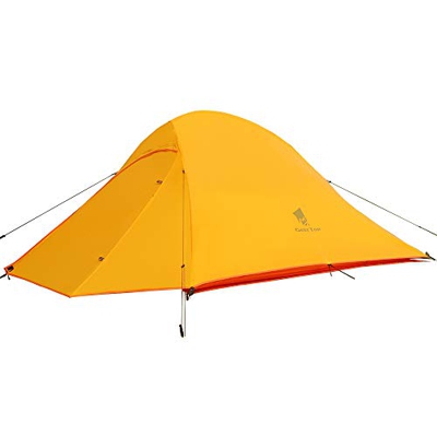 GEERTOP Tienda de Campaña 2 Personas, Tienda Doble para 3-4 Temporadas Ultraligera Impermeable para Senderismo Exterior Festival