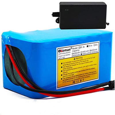 7s4p 29.4V 10ah Bicicleta Eléctrica Batería De Iones De Litio 29.4V 10000mAh Paquete De Batería con BMS + Cargador