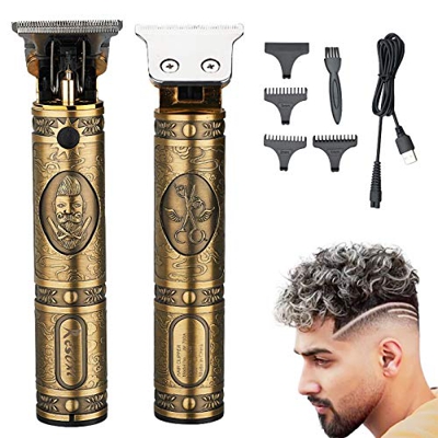 Cortapelos Recargable Profesional Cortapelos Inalámbrico Kit de Corte de Pelo Eléctrico para Principiantes