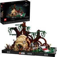 75330 Star Wars Diorama: Entrenamiento Jedi en Dagobah con Yoda, Juegos de construcción características