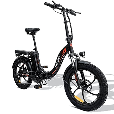Fafrees Bicicleta Eléctrica Plegable 250 W, 36V 15AH Batería de Gran Capacidad 20" * 3.0 Fat Tire
