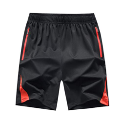 YEBIRAL Pantalones Cortos Hombre,Verano Tallas Grandes con Bolsillos Cintura Elástica Secado rápido Transpirables Bañadores Bermudas (M-8XL)(8XL,Rojo) características