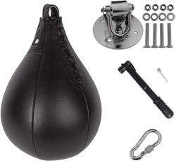 Bolsa de boxeo de piel de vaca, para boxeo, artes marciales mixtas, muay thai, saco de boxeo, saco de boxeo, juego de boxeo con eslabón colgante para  precio