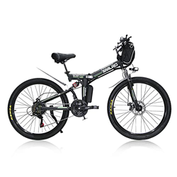 TAOCI Bicicleta eléctrica plegable para hombre/mujer, ruedas de 26 pulgadas, 48 V, urbana, trekking, MTB, IP54, diseño impermeable, para adultos, bici características