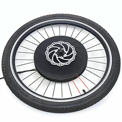 ROMYIX Rueda Delantera de Kit de Bicicleta eléctrica de 20"/24"/27,5"/29" Kit de conversión de Bicicleta eléctrica Kit de Motor Ebike 36V 240W (24 Pul características