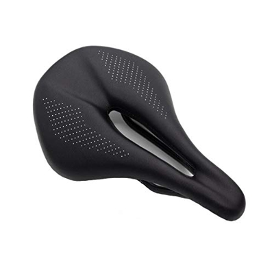 ZRONG Fibra de Carbono de la PU + Montura Camino MTB de Bicicleta de montaña sillín de Bicicleta for el Hombre Ruta Ciclismo Asiento de Carreras de Co
