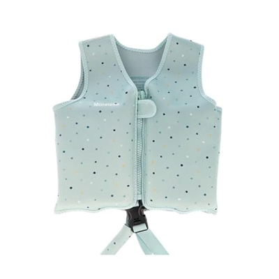 Chaleco flotador Monnëka aprendizaje Dots Sage - 1-3A