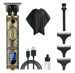Maquina cortapelos profesional, maquinilla recortadora y afeitadora electrica para el cuidado del hombre, puede cortar el pelo, afeitar barba y depila características
