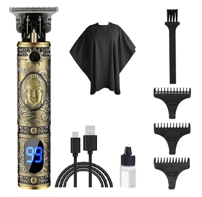 Maquina cortapelos profesional, maquinilla recortadora y afeitadora electrica para el cuidado del hombre, puede cortar el pelo, afeitar barba y depila