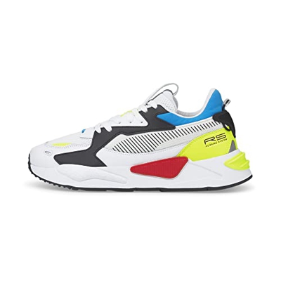 PUMA Núcleo RS-z, Zapatillas Unisex Adulto, Blanco White/Negro Black, 46 EU