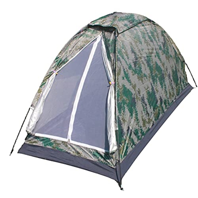 Tienda de campaña portátil de Tent, para camping, exterior, camuflaje, impermeable, de una capa, 200 x 100 x 100 cm