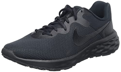 Nike Revolution 6 Next Nature, Running Shoe Hombre, Black-Dark Smoke Grey, 44 EU