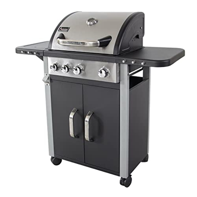 Activa Detroit 3 + 1 - Barbacoa de gas con 3 quemadores