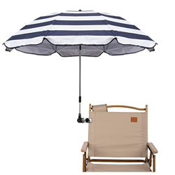 Sombrilla solar para silla con abrazadera ajustable UPF 50+, con fijación de clip para Paraguas para sillas de patio,sillas de playa,cochecitos,sillas precio