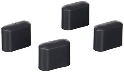 Greemotion 499512 - Reposapiés para apilar asiento, banco o taburete Toulouse gris, 4 piezas, hecho de plástico de alta calidad, contra deslizamiento 