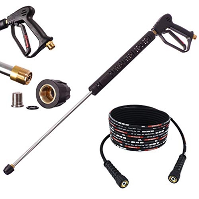 Pistola de alta presión Lanza 10 m manguera Boquilla 280bar para limpiador de alta presión Kärcher kranzle