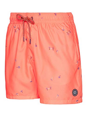 Protest Souflee Bañador para Hombre, Neon Pink, S
