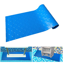 MISNODE 2 rollos de alfombrillas para escaleras de piscina, 2 mm de grosor con superficie desigual antideslizante, 2 x 36 pulgadas sobre el suelo en oferta