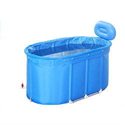 Piscina de acero inoxidable con soporte para niños, para aprender a nadar, piscina, para jardín, piscina al aire libre, piscina soplada (color azul, t precio