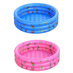 Heall Piscina Inflable Bañera Redonda Redonda Portátil para Bebé Pink 150x40cm Surf y Buceo-Piscinas y Accesorios - Accesorios Piscina en oferta