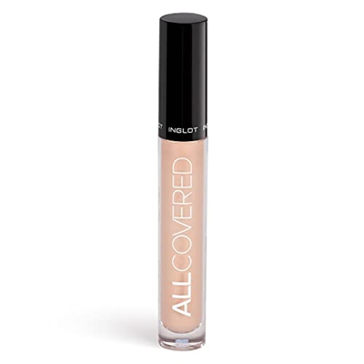 INGLOT - Corrector de maquillaje Alta Cobertura - All Covered 106 - acabado natural - muy cubriendo - Maquillaje Vegano - CrueltyFree - 4.2ml
