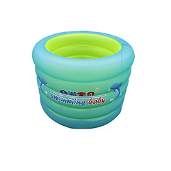 LYLY Kiddie Piscina inflable para niños y niñas, fácil de instalar, piscina en el jardín, patio trasero, piscina soplada (color: redondo, tamaño: 100  características