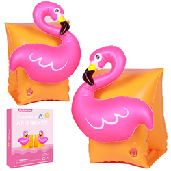 Natación Brazaletes Niños Flotador Natación Brazaletes Hinchables Manguitos a Nadar Actividades de Playa Piscina (flamenco) precio