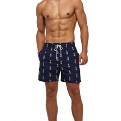 Bañador para Hombre Pantalones de Baño Hombre Bañadores Largo Banador Natacion Casual Bañador Hombre Boxer Surf Swim Trunks Short precio