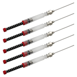 inodiref 5 Piezas Pluma Estilográfica Tinta Jeringa, Convertidor de Resorte Filler Tinta con Punta de Aguja Roma Extraíble, Mantenga las Manos Limpias características