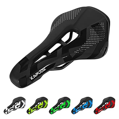 KAPVOE Sillin de Bicicleta Ergonómico Asiento Bici Hombre Mujer MTB BMX Profesional Hecho de Cómoda Espuma Viscoelástica