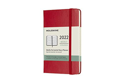 Moleskine - Agenda Semanal 2022, Agenda de 12 Meses, Planificador Horizontal con una Semana en dos Páginas, Tapa Blanda, Tamaño de Bolsillo de 9 x 14  precio