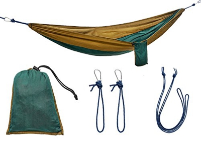 Nordlight Hamaca Ultraligera de Nailon de paracaídas – Hamaca de Viaje para Camping, Senderismo, Viajes y jardín (220 x 100 cm, 285 g)