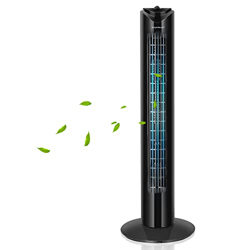 Aigostar Benson - Ventilador de Torre, 3 Velocidades, Oscilación de 85º, Silencioso, Temporizador 120 min, Diseño Compacto, Fácil Instalación, 82 cm d precio