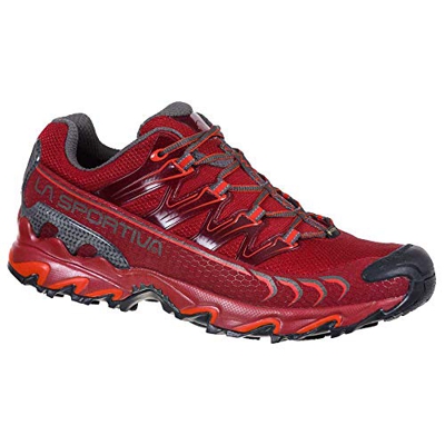 LA SPORTIVA Ultra Raptor GTX, Zapatillas de Trail Running Hombre, Chili/Carbon, 43 EU