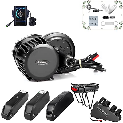 BAFANG HD 1000W Motor Central 48V 52V 1000W 68MM 100MM 120MM M615 de Bicicleta Eléctrica Kit de Conversión