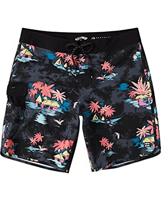 BILLABONG™ 73 Line Up Pro - Boardshort - Hombre - 33 - Negro