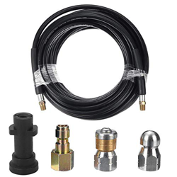 panthem Kit de limpieza de manguera de drenaje para lavadora a presión, 10 m, 180 bar, para K-archer serie K2-K7 y L-AVOR lavadora a presión, con boqu precio