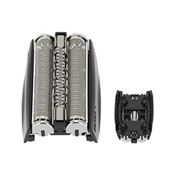Cabezal de afeitadora para Braun Serie 7, afeitadora eléctrica Cabezal de afeitadora reemplaza la pieza de lámina plateada en oferta