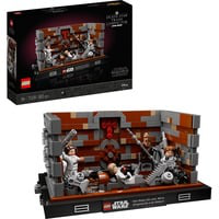 75339 Star Wars Diorama: Compactador de Basura de la Estrella de la Muerte, Maqueta para Construir, Juegos de construcción características
