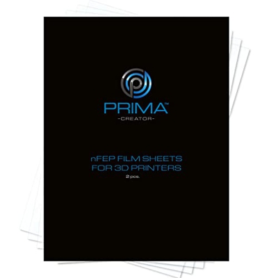 PrimaCreator NFEP - Hojas para impresora 3D (200 x 270 mm, 2 unidades)