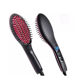 Cepillo alisador Straight artifact, para alisado del cabello/barba, peine secador de pelo, control de temperatura hasta 230 grados características