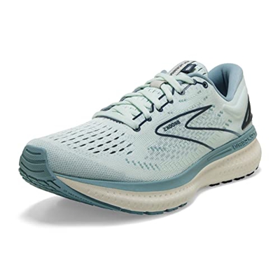 Brooks Glycerin 19, Zapatillas para Correr Mujer, Aqua Glass Whisper White Navy, 38.5 EU