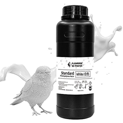 Resina de impresora 3D Flashforge, 405nm LCD Resina de fotopolímero estándar de curado UV para impresora LCD 3D de 500g/1000g (500g, blanco) precio