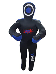 MMA - Maniquí de práctica (posición de pie) para boxeo, lucha, lanzamiento, agarre, karate, jiu-jitsu, entrenamiento de lucha libre - sin relleno (lie en oferta