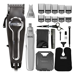 Wahl Elite Pro Clipper para hombre, doble cabeza de oreja y nariz, peines de corte premium, calidad profesional, con cable, corte de pelo de nariz, co precio