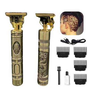 Maquina cortar pelo buda - Cortadora de pelo - Carga con cable USB - maquina cortar pelo profesional - Maquinilla de Afeitar Buda Gold. (2)