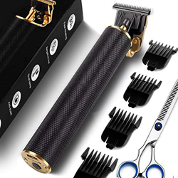 Cortadoras de pelo para hombres, eléctrico Pro Li Outliner recargable, inalámbricas, cortadora de pelo para hombres de 0 mm, kit de aseo impermeable en oferta