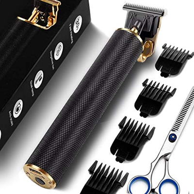 Cortadoras de pelo para hombres, eléctrico Pro Li Outliner recargable, inalámbricas, cortadora de pelo para hombres de 0 mm, kit de aseo impermeable