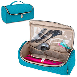 Yarwo Bolsa para Plancha de Pelo, Estuche de Viaje Compatible con Planchas para el Pelo Corrale, Bolsa para Cepillo Eléctrico Alisador de Pelo y Acces características